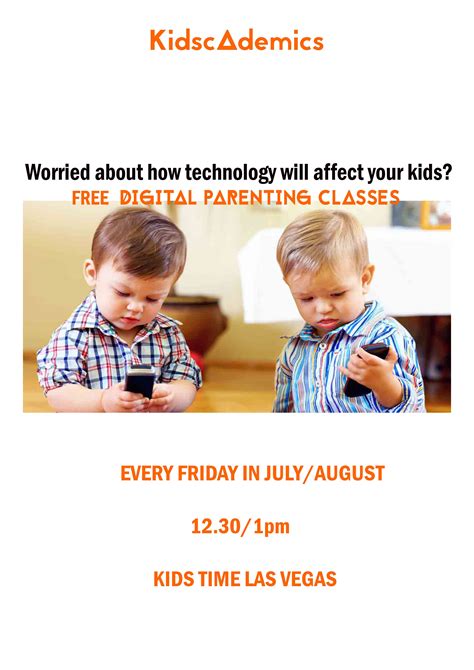 Digital Parenting Class about how and when to introduce ...