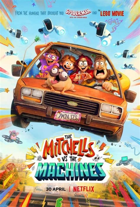 Netflixs Animated Feature The Mitchells Vs The Machines Gets A