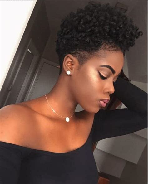 Short Haircuts For Black Women With Natural Hair 50