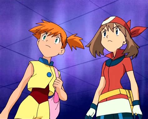 Misty And May Misty From Pokemon Anime Episodes Pokemon Characters
