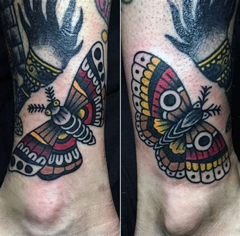 90 Moth Tattoos For Men Nocturnal Insect Design Ideas