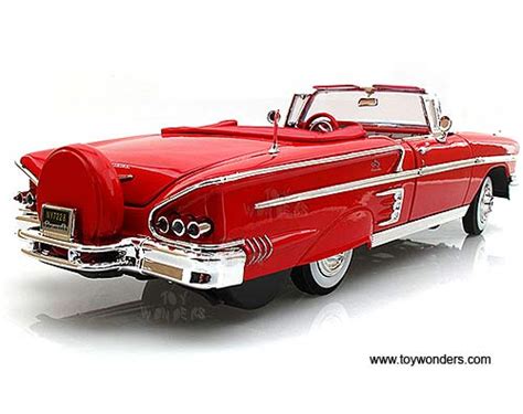 1958 Chevy Impala Convertible By Motormax Premium American 118 Scale
