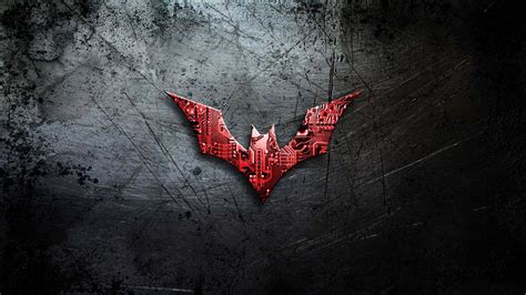 Red Batman Symbol High Batman Wallpaper Batman Wallpaper Iphone Hd