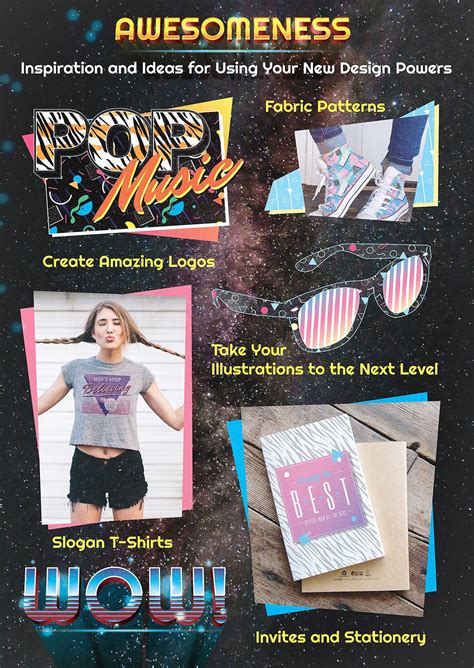 The Complete 1980s Graphics Bundle Creative Market Fonts Wings Art
