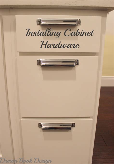 Choosing the size of your cabinet hardware. How To Install Kitchen Cabinet Hardware Tutorial - Dream ...