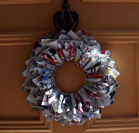 Recycled Christmas Wreath Recycling Center
