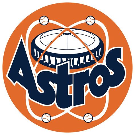 Houston Astros Retro Circle Logo Vinyl Decal Sticker 10 Etsy Mlb