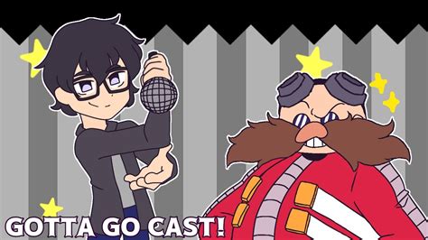 gotta go cast episode 3 mike pollock the voice of dr eggman youtube