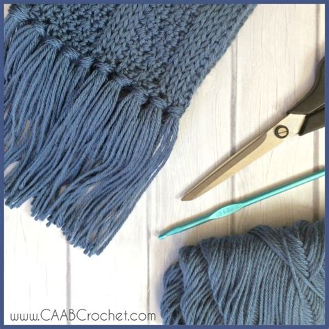 How To Add Fringe To A Crochet Project Step By Step Photo Tutorial