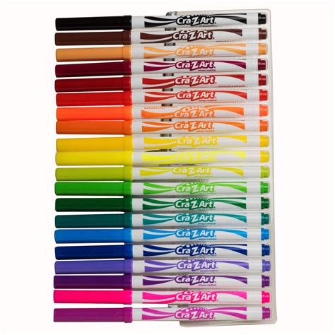 Free Shipping Cra Z Art Supertip 20 Washable Markers 20 Different