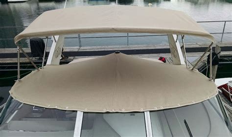 To deal with daytime privacy and temperature regulation we have snap on covers on most exterior windows, which helps a ton. Bayliner Ciera 3055 Cockpit Cover in Sunbrella Tresco ...