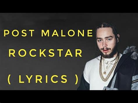 Hahahahaha tank god beats ayy, i've been fuckin' hoes and poppin' pillies man, i feel just like a rockstar (star). Post Malone - Rockstar ( Lyrics ) Video - YouTube