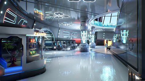 Modular Futuristic Sci Fi Terminal Building Ue5devonline