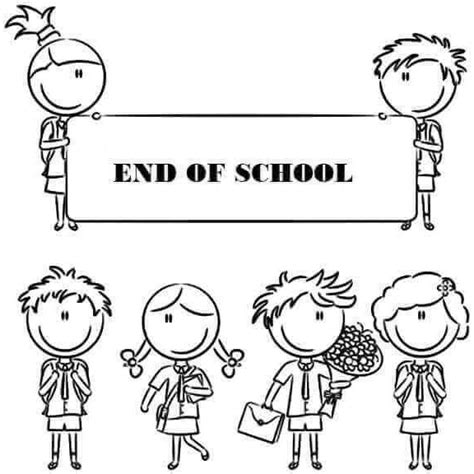 End Of School Year Coloring Pages Printable