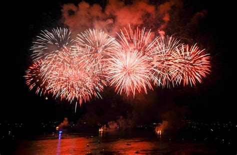 Brightly Colorful Fireworks Stock Image Image Of Burst Explode 72206395