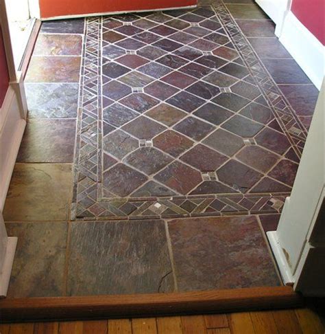 See hardwood floors, carpet, landing strip. Best 25+ Tile entryway ideas on Pinterest | Entryway ...