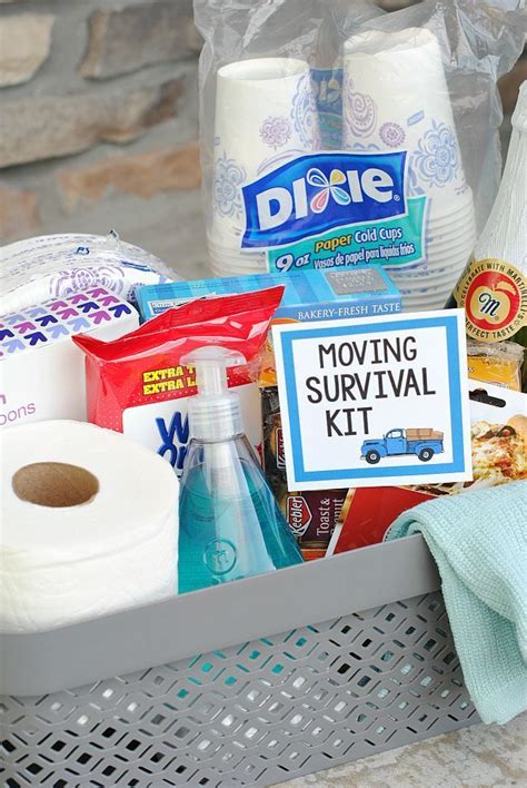 Maybe you would like to learn more about one of these? Fun & Useful Moving Gift Basket - Fun-Squared | Moving ...