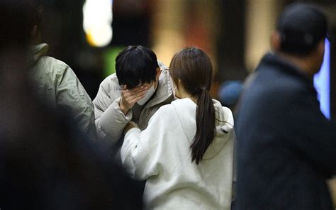 Bereaving family member of one of the Itaewon tragedy victims sheds