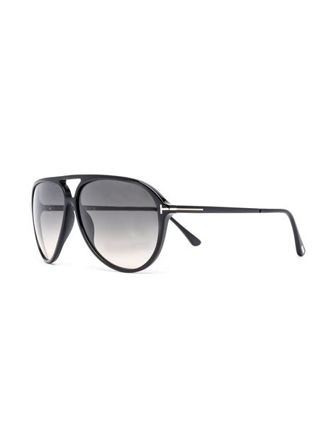 Tom Ford Eyewear Pilot Frame Sunglasses Farfetch