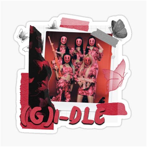 Gidle Sticker By 95amy Redbubble