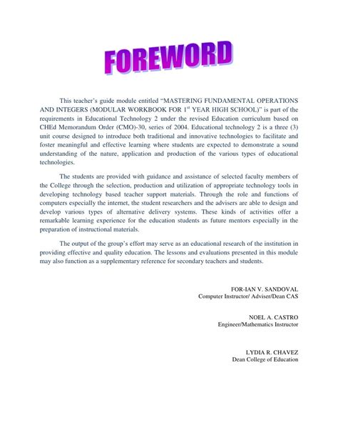 003 Foreword