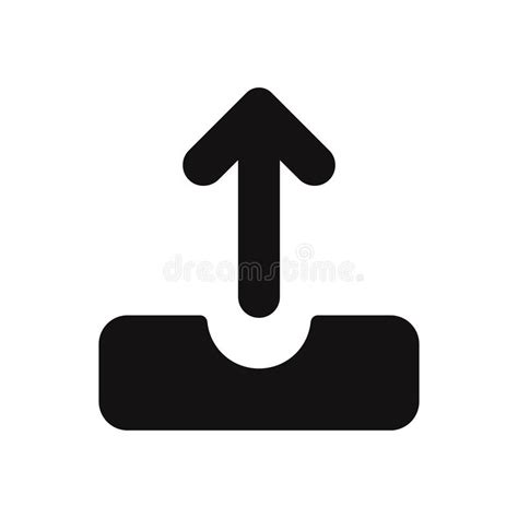Upload Vector Icon Upload Sign In Trendy Design Style Stock Vector