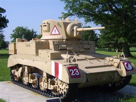 M3 Stuart Light Tank American Tank Tank Armored Vehicles