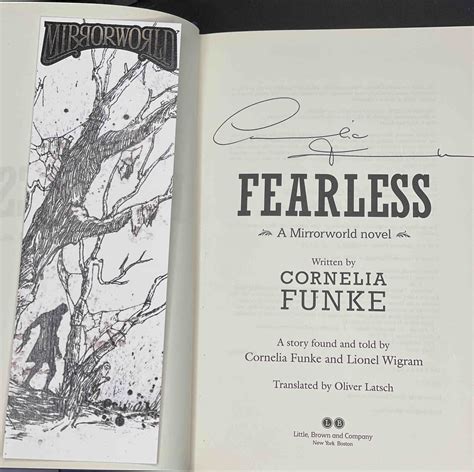 Fearless A Mirrorworld Novel By Funke Cornelia
