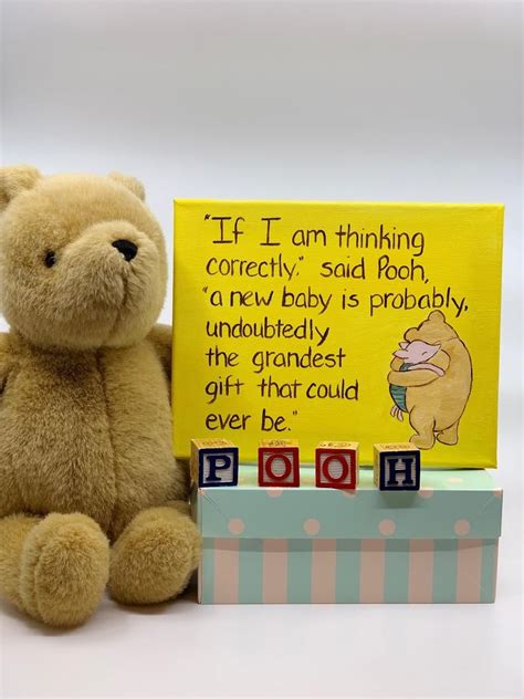 Thank you guys for watching! Baby quote classic Winnie the Pooh baby nursery art ...