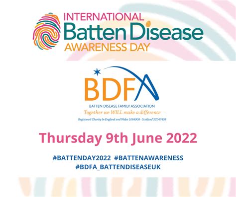 International Batten Disease Awareness Day New June Th Bdfa