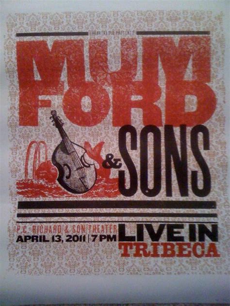 Nice Example Of An Old Style Simple Gig Poster For A Modern Band