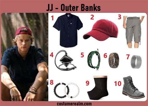 How To Dress Like Jj Maybank Outfits Guide From Outer Banks