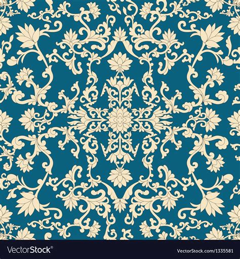 Seamless Pattern Oriental Royalty Free Vector Image