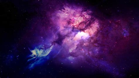 Interstellar Cloud Nebula Stars Galaxy Space Hd Wallpaper
