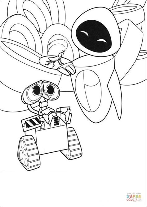 Eva With Cockroach coloring page Free Printable Coloring Pages