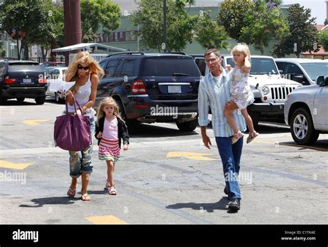 Denise Richards Taking Her Daughters Lola Rose Sheen Estevez And Sam J