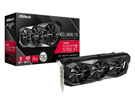 価格com Radeon Rx 5700 Xt Challenger Pro 8g Oc Pciexp 8gb の製品画像