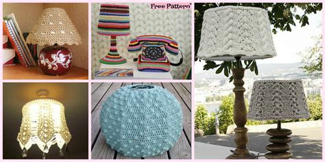 10 Beautiful Crochet Lampshade Free Pattern Diy 4 Ever