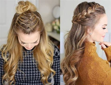 60 top images half up half down braided hair 31 amazing half up half down hairstyles for long