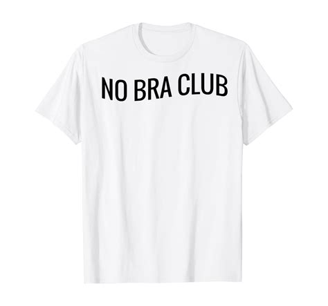 Sexy Braless Boobs Funny Feminist Free The Nips No Bra Club