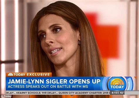 jamie lynn sigler reveals she was advised to keep her ms a secret daily mail online