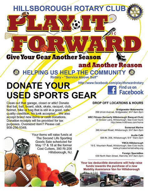 Where To Donate Used Sports Equipment