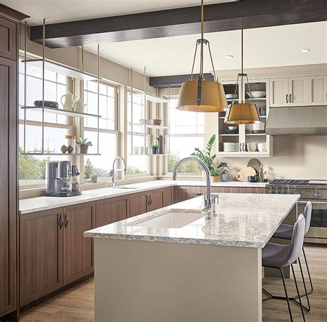 I am thinking about using sherwin williams mindful gray for my cabinets and either dovetail or homburg gray for the cabinets on my island bar. Fresh Looks in the Kitchen | Tinted by Sherwin-Williams