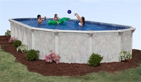 12′ X 20′ Oval 52″ Deep Sterling Above Ground Pool Kit Best Above
