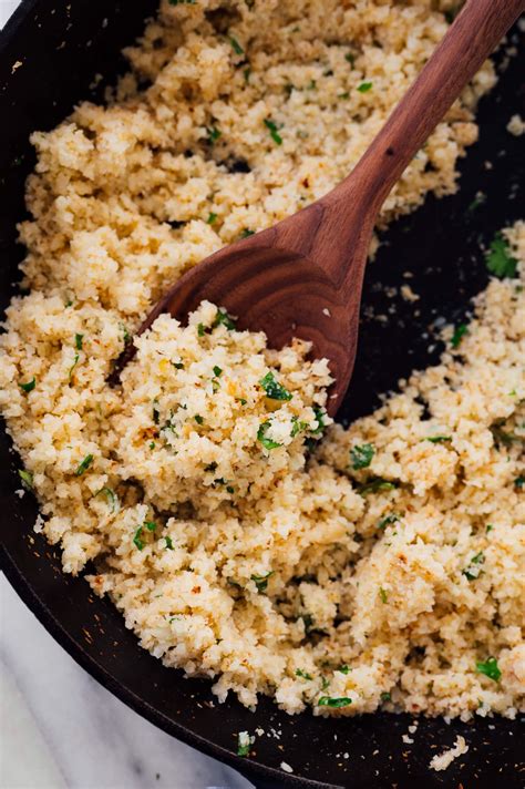 How To Make Cauliflower Rice Cookie And Kate