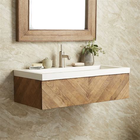 Simple Floating Bathroom Sink With New Ideas Home Decorating Ideas
