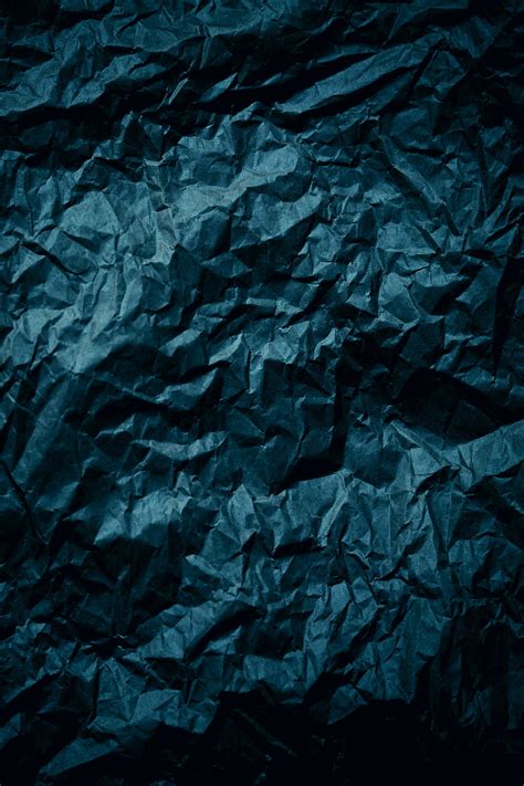 Blue Textile Paper Texture Crumpled Hd Wallpaper Wallpaper Flare