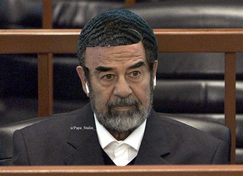 The image macro rose to popularity on twitter, reddit and instagram in january 2020. Saddam, The Americans are coming for your WMDs, Oh no he has airpods on he can't hear us : memes