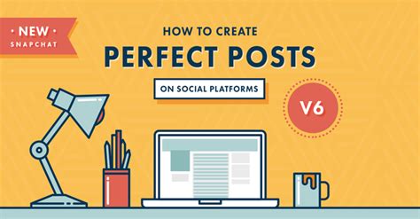 How To Create Perfect Social Media Posts Infographic