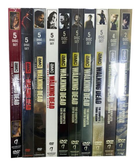 The Walking Dead Series Seasons 1 10 Dvd Box Set 46 Disc Free Shipping